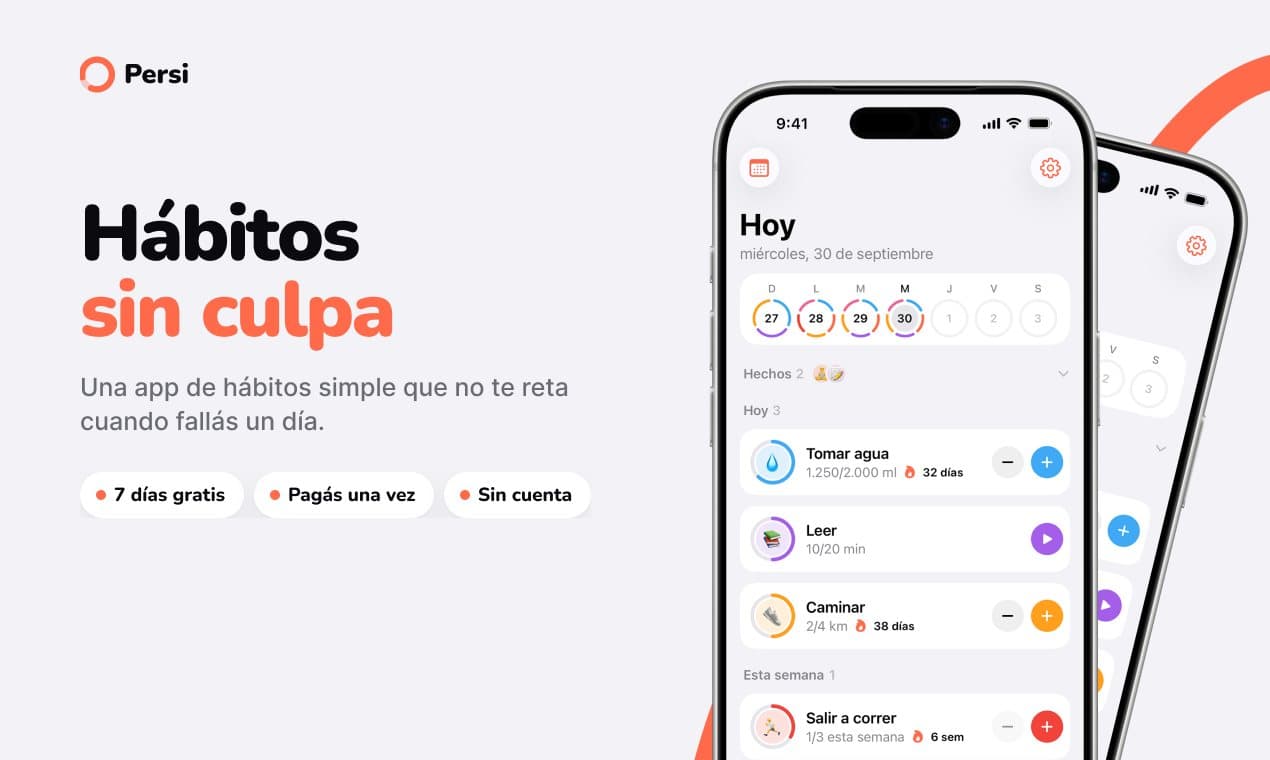 Hábitos sin culpa